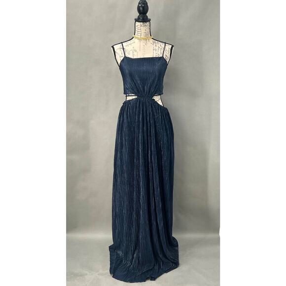 B1 Jonathan Simkhai Cutout Gown Womens 8 Glam Gala Red Carpet Swiftie Midnights - Picture 3 of 11